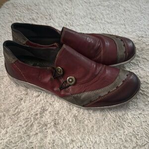 Remonte Shoes Womens 40 Casual Fashion Slip On Leather Walking Comfort R…